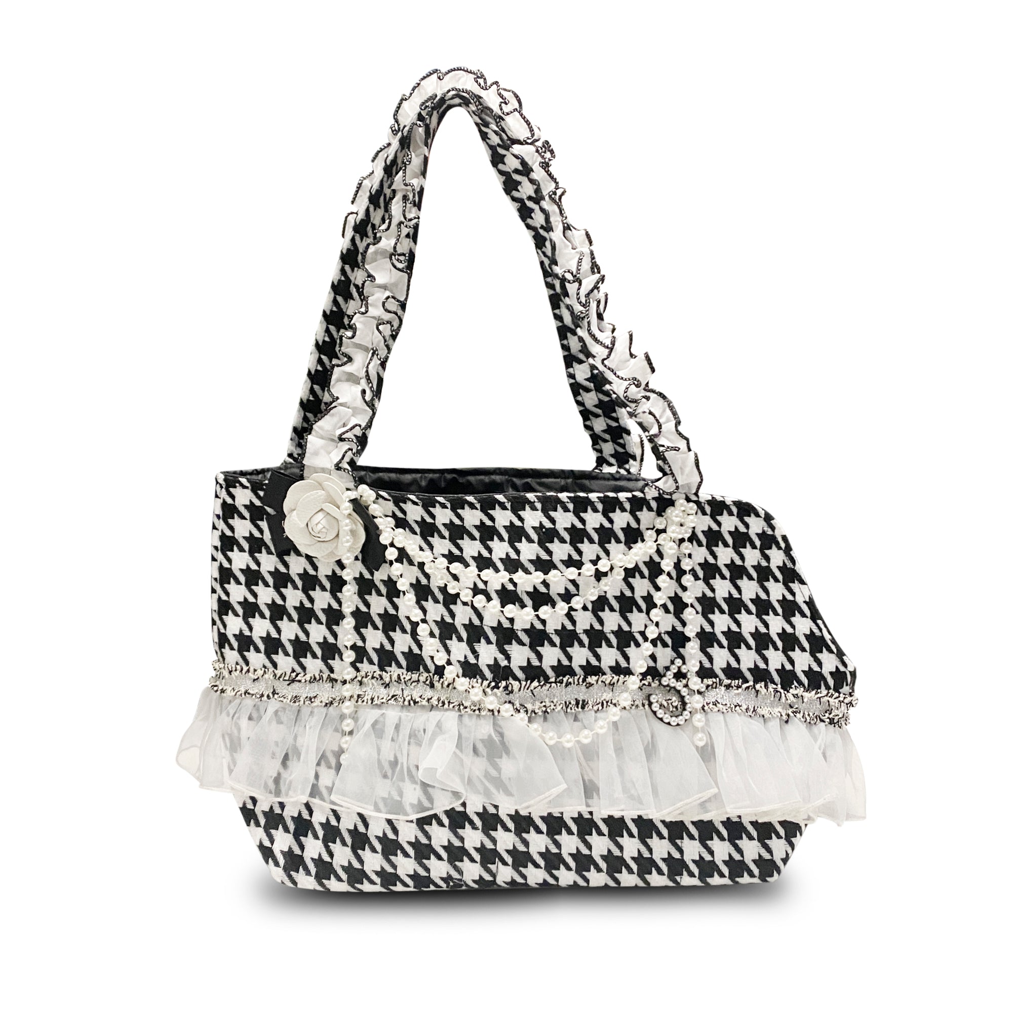 Coco Houndstooth Carrier
