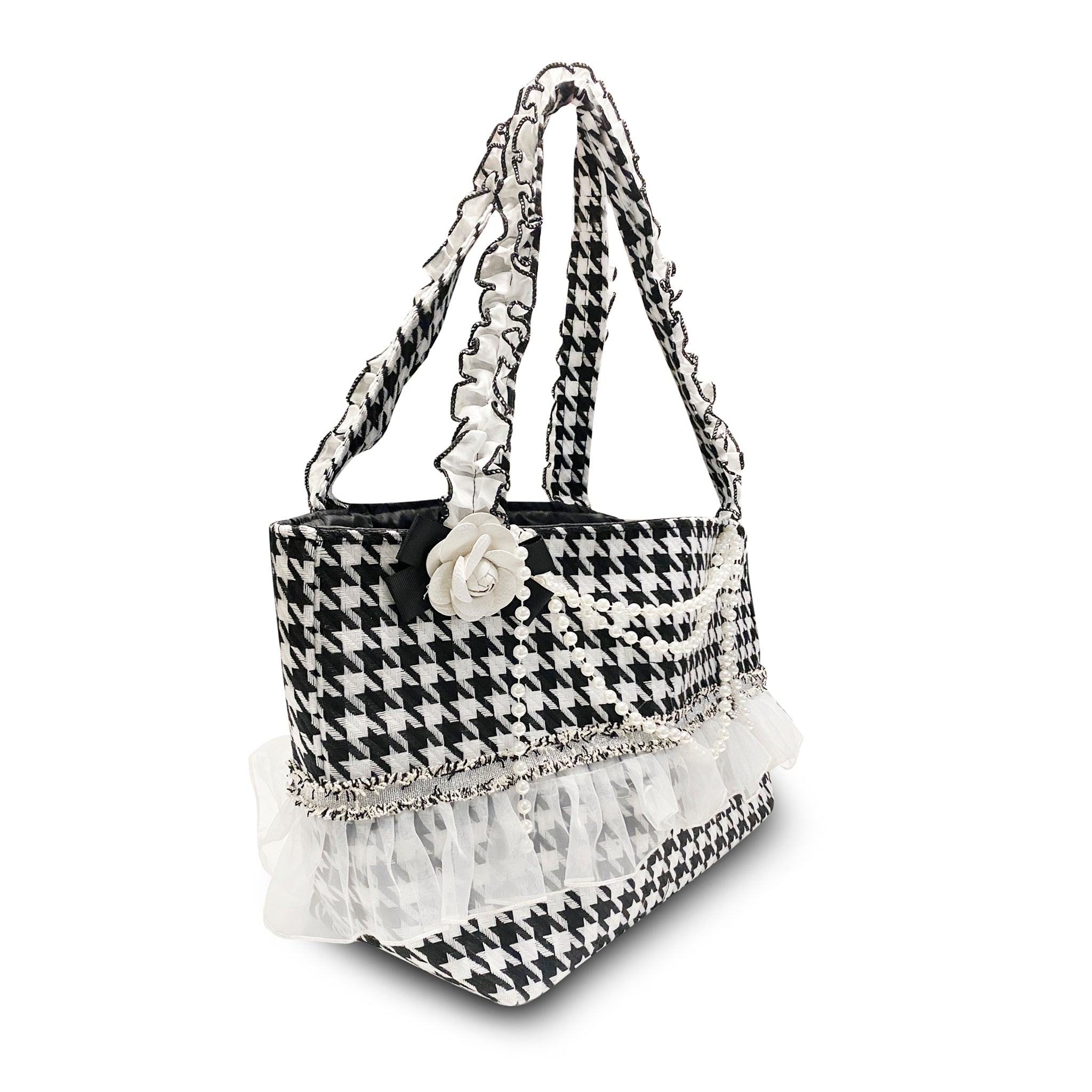 Coco Houndstooth Carrier