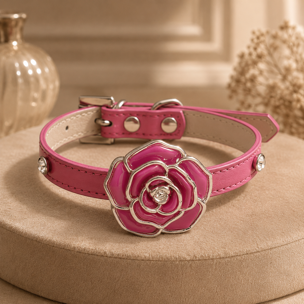 Coco Collar Pink