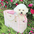 Load image into Gallery viewer, Coco Tweed Carrier Pink