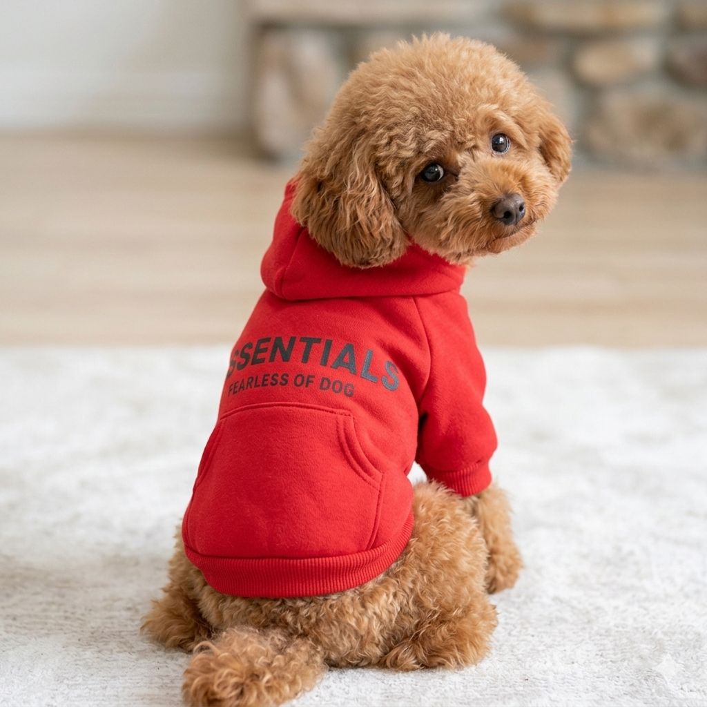 Essentials Hoodie Red