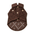 Load image into Gallery viewer, Mykonos Lace Tee Brown