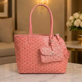 Load image into Gallery viewer, Canvas Tote Carrier Pink