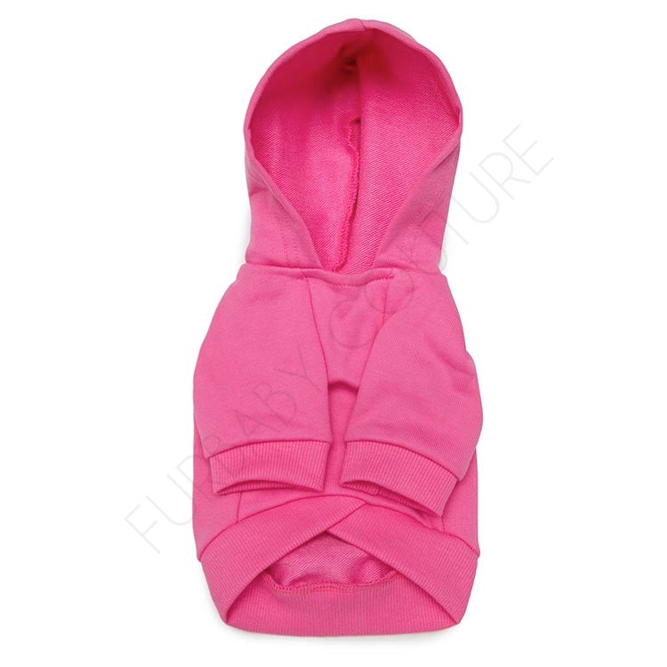 Furlenciaga Pink Dog Hoodie Front