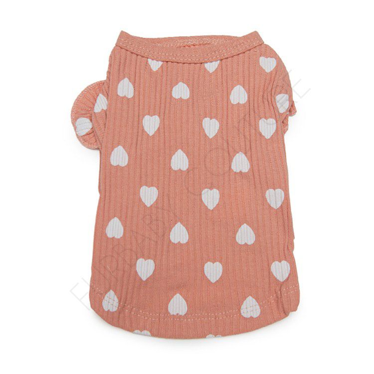 Heart Dog Knit Pink