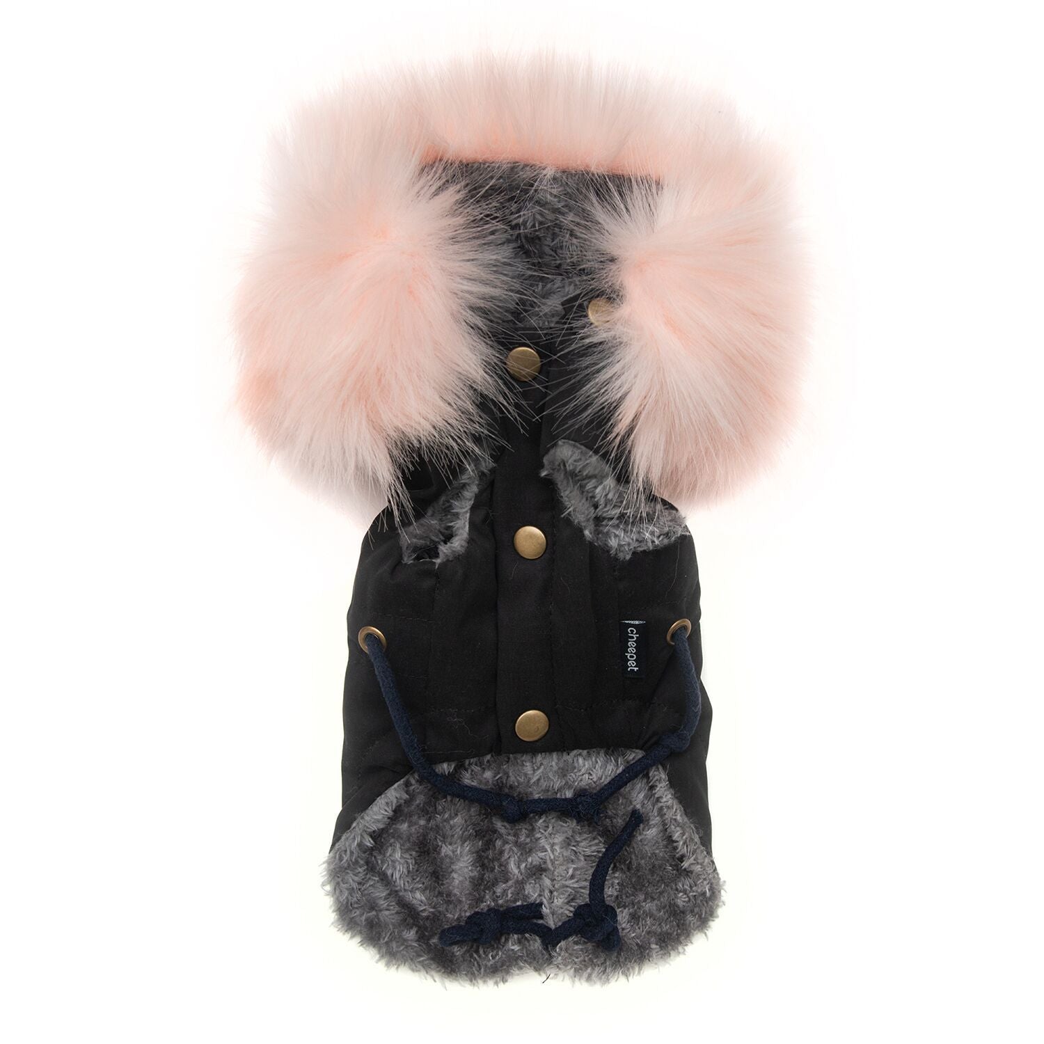 Lux Parka Baby Pink - Furbaby Couture