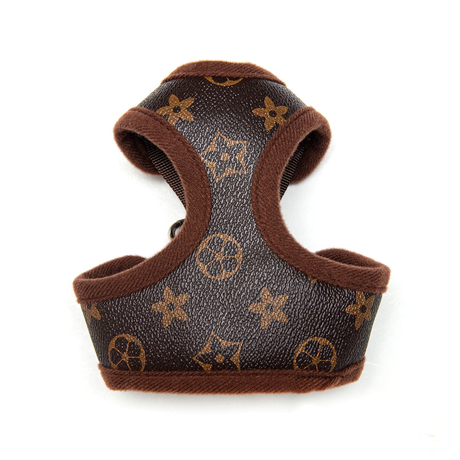 Louis Pawtton Monogram Dog Harness with Free Matching Leash! - All