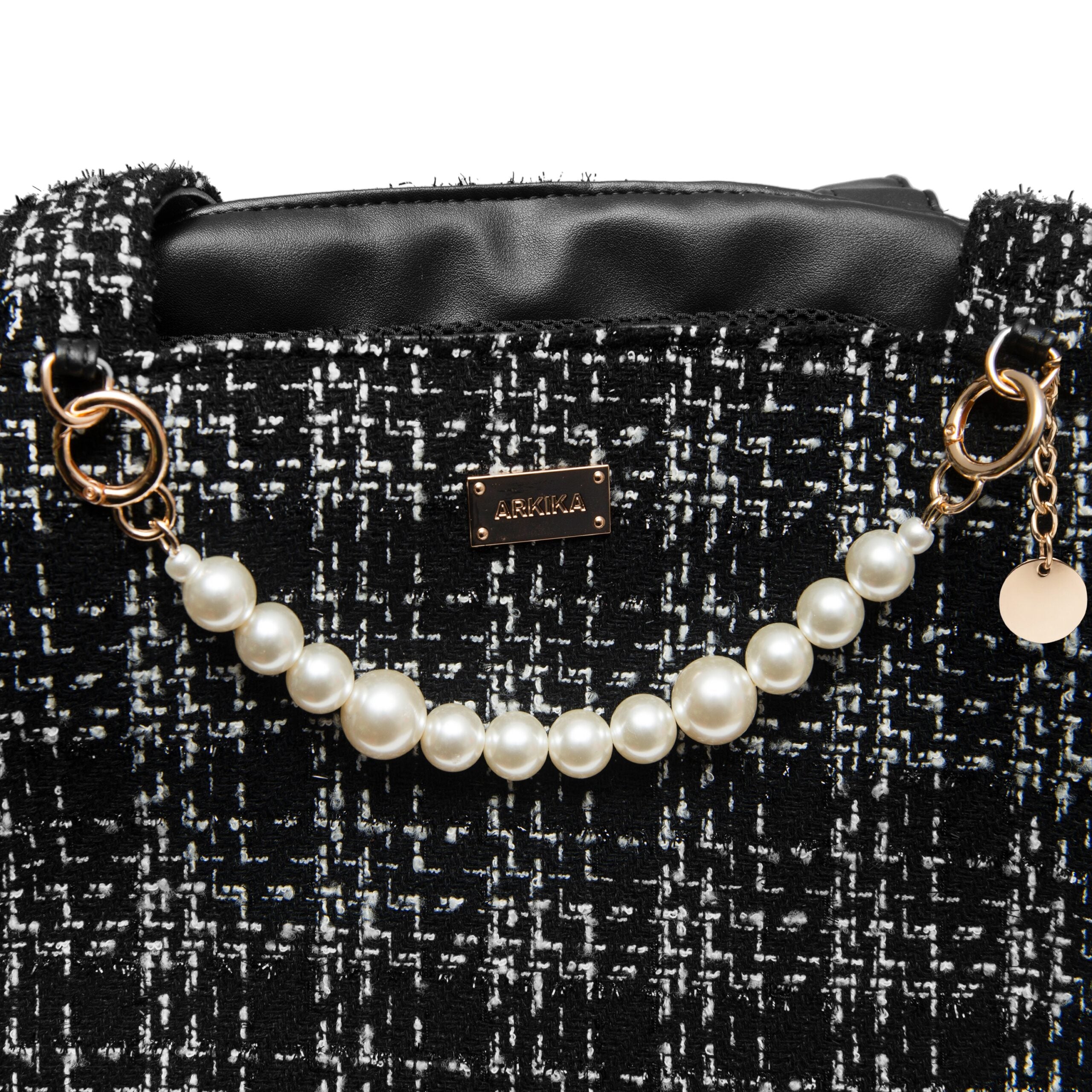 Coco Tweed Carrier Black