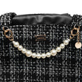 Load image into Gallery viewer, Coco Tweed Carrier Black