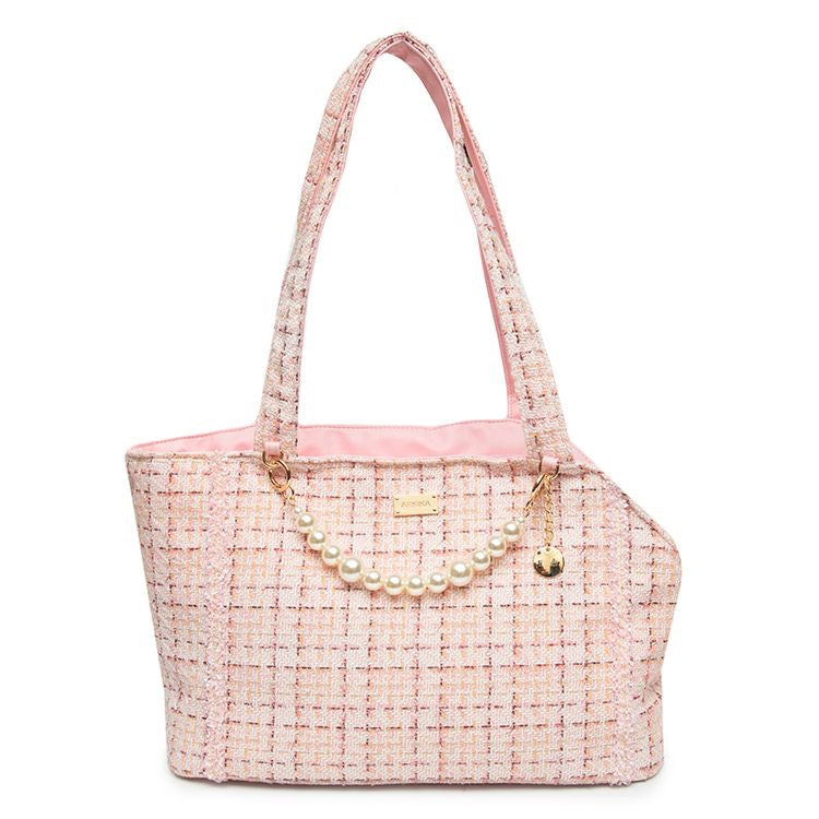 Coco Tweed Carrier Pink