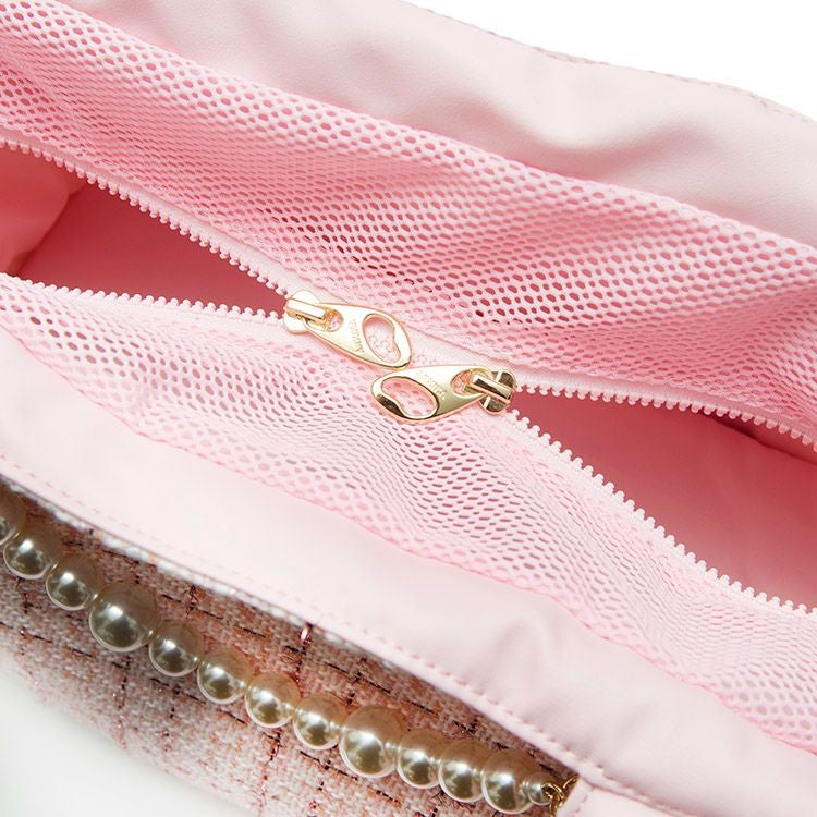 Coco Tweed Carrier Pink
