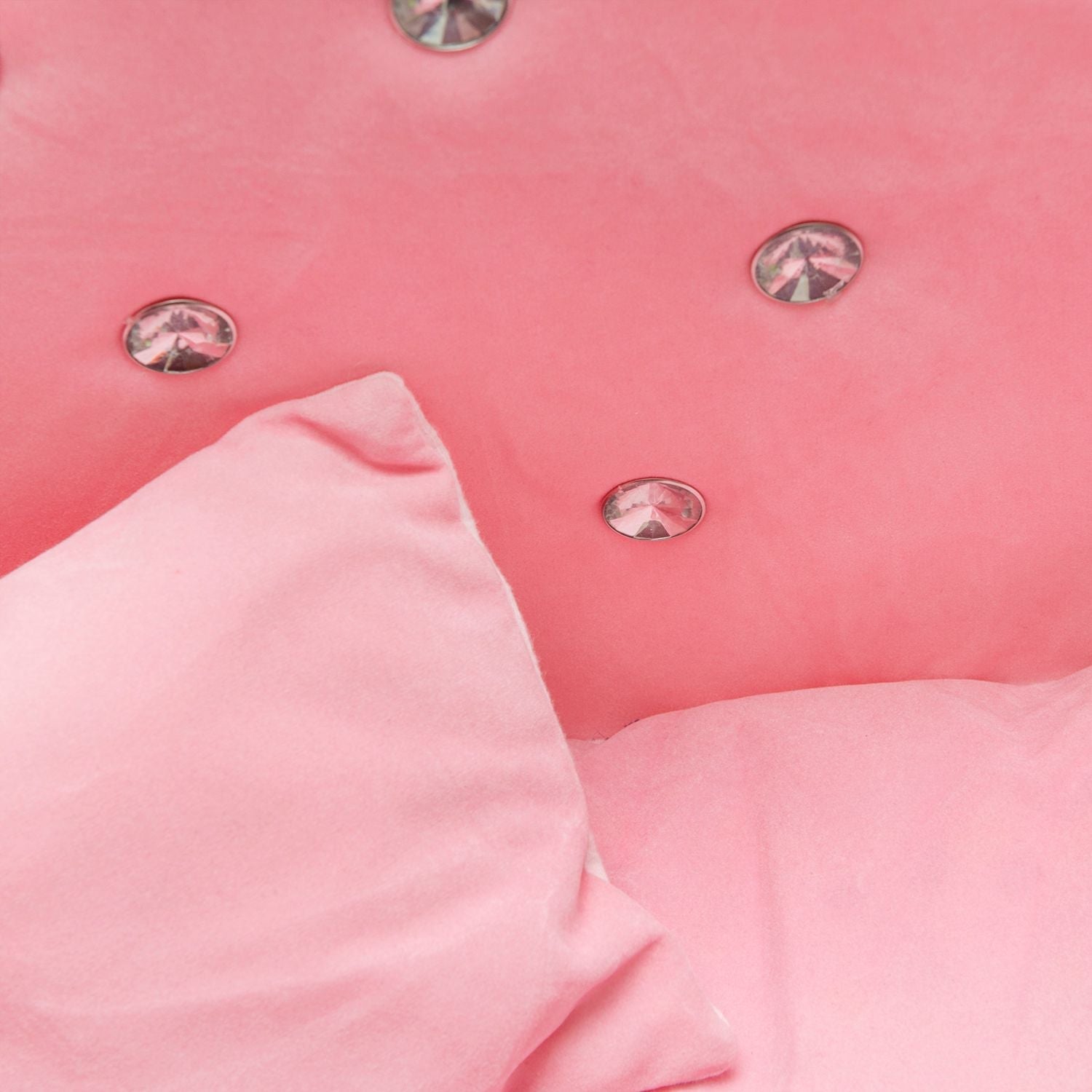 Diamond bed furbaby sofa with glam rhinestones