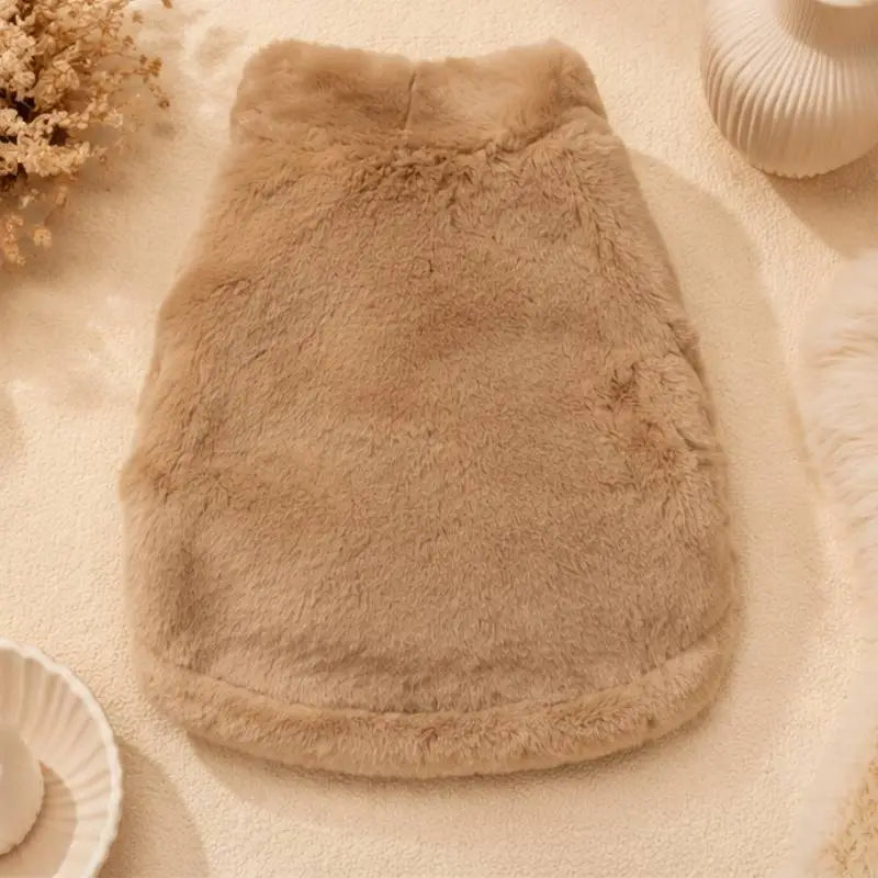 Fuzzy Coat Brown