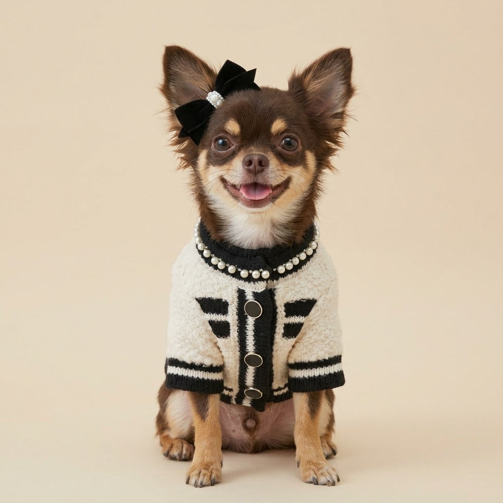 Coco Cardigan White