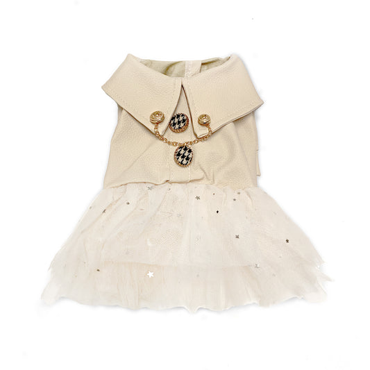 Posh Puppy Rockstar Dress Ivory
