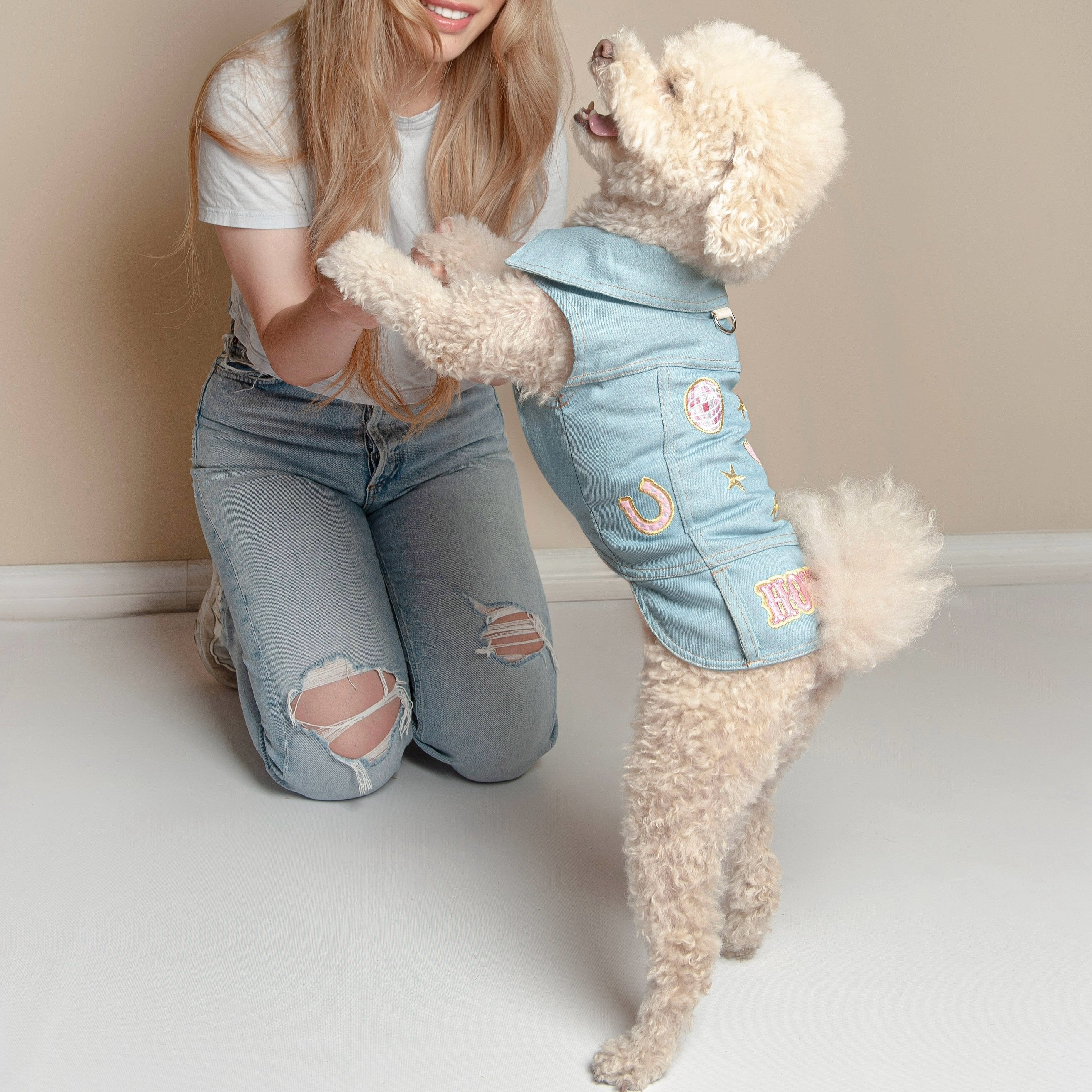 Furbaby Patch Denim Jacket