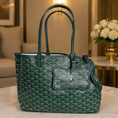 Load image into Gallery viewer, Canvas Tote Carrier Green
