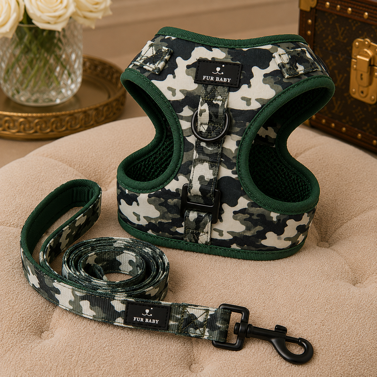Furbaby Camo Harness