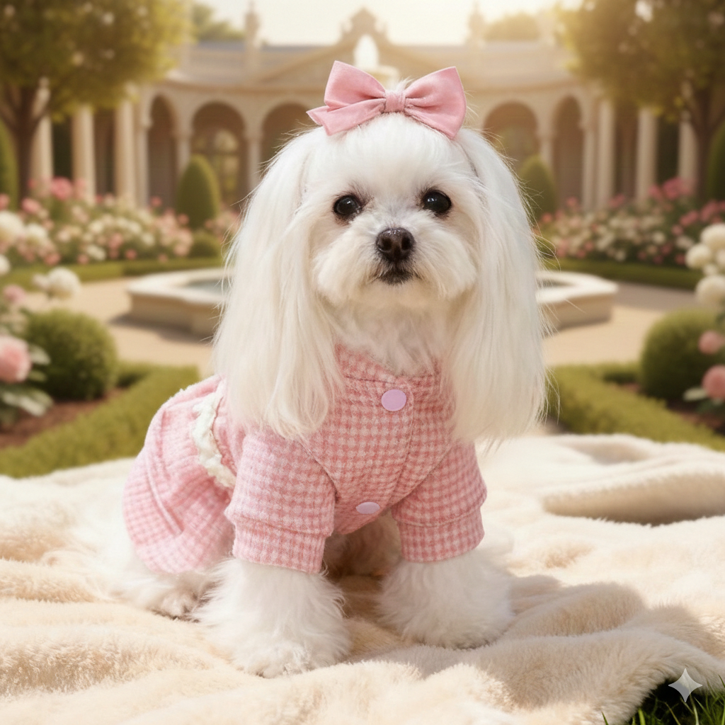 Posh Puppy Dress Pink