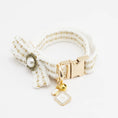 Load image into Gallery viewer, Coco Collar & Leash White
