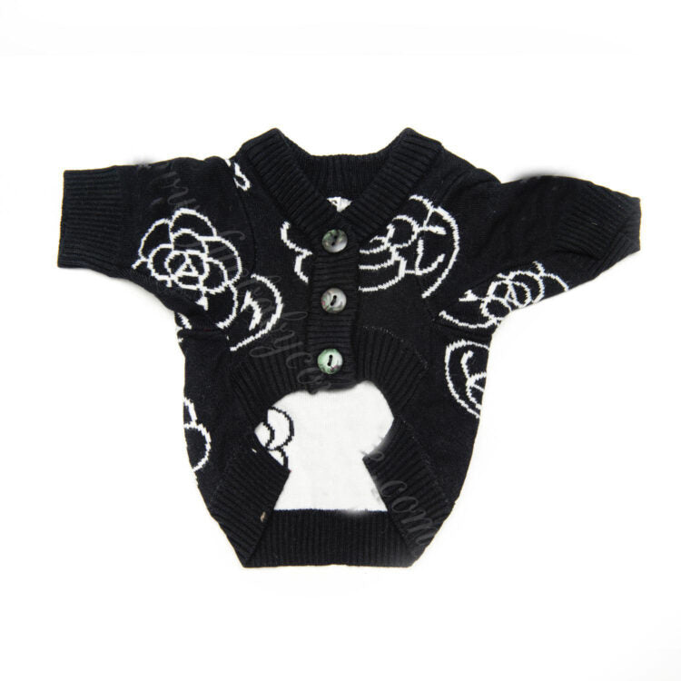 Coco-Cardigan-Front dog-apparel