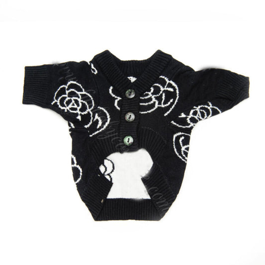 Coco-Cardigan-Front dog-apparel