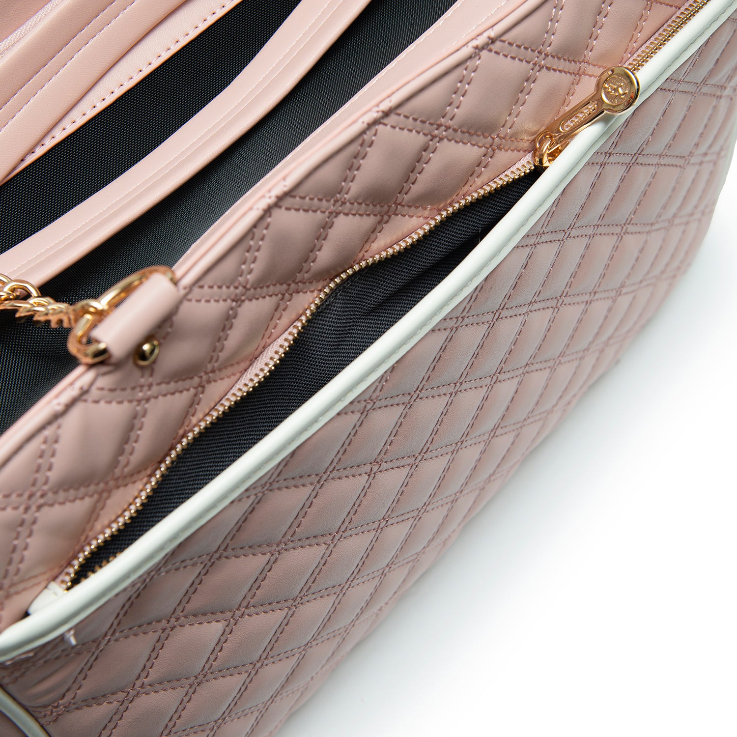 Signature Quilted Carrier Pink