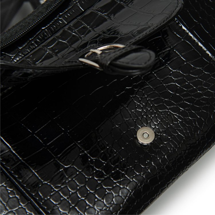 Croco Carrier Noir