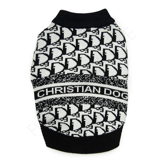 CD Dog Knit