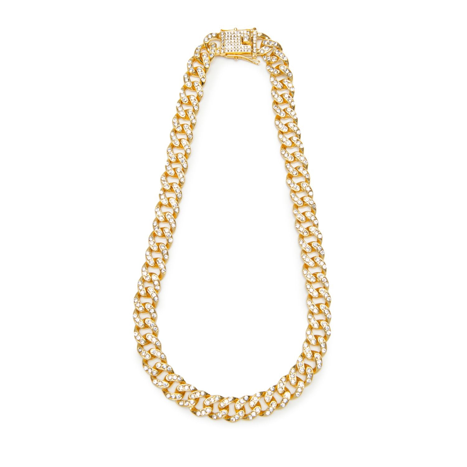 King Ice Icy 5mm Single Row Gold Tennis Chain Necklace | Zumiez