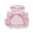 Load image into Gallery viewer, Pink fairytale dress for dogs with ruffle tulle skirt and button-up closure
