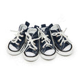 Load image into Gallery viewer, High Top Sneakers Blue
